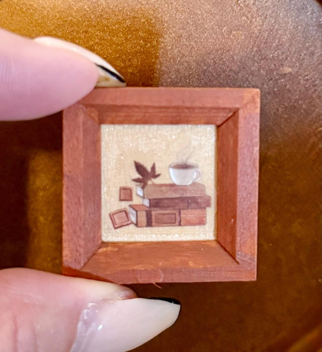 miniature framed art-1:12 dollhouse scale
