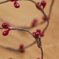 Miniature red pip berry garland-72”