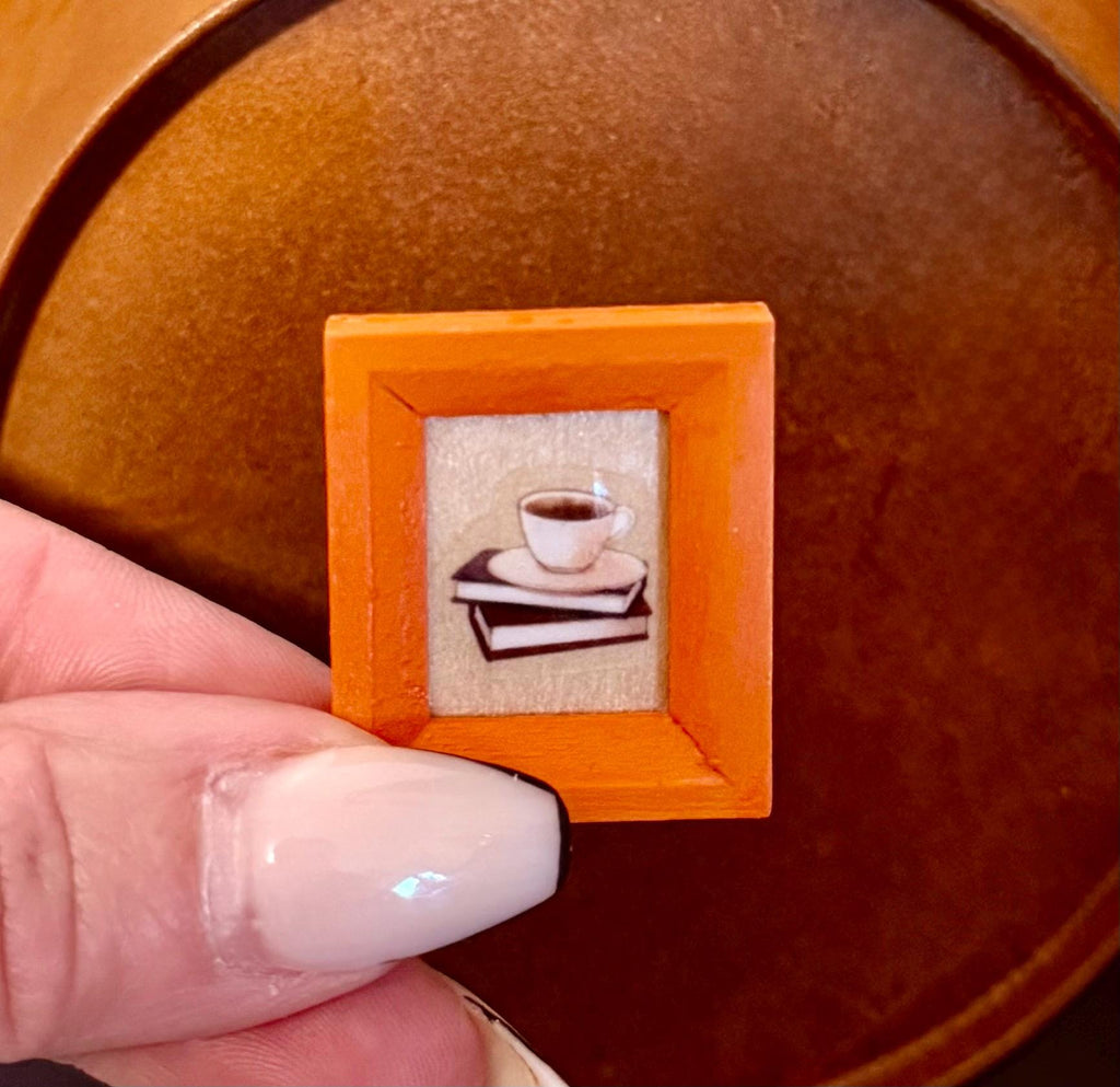 miniature framed art-1:12 dollhouse scale