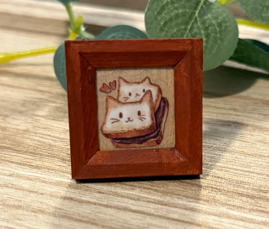 miniature framed art-1:12 dollhouse scale