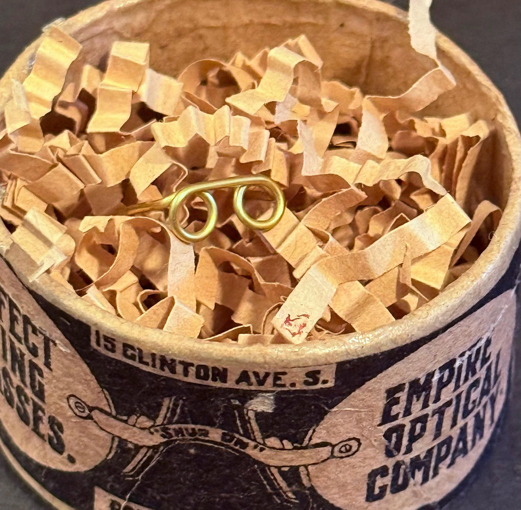 miniature vintage gift boxes- optometrist theme