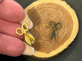 Miniature Dollhouse Vintage Scissor Set-1:12 scale