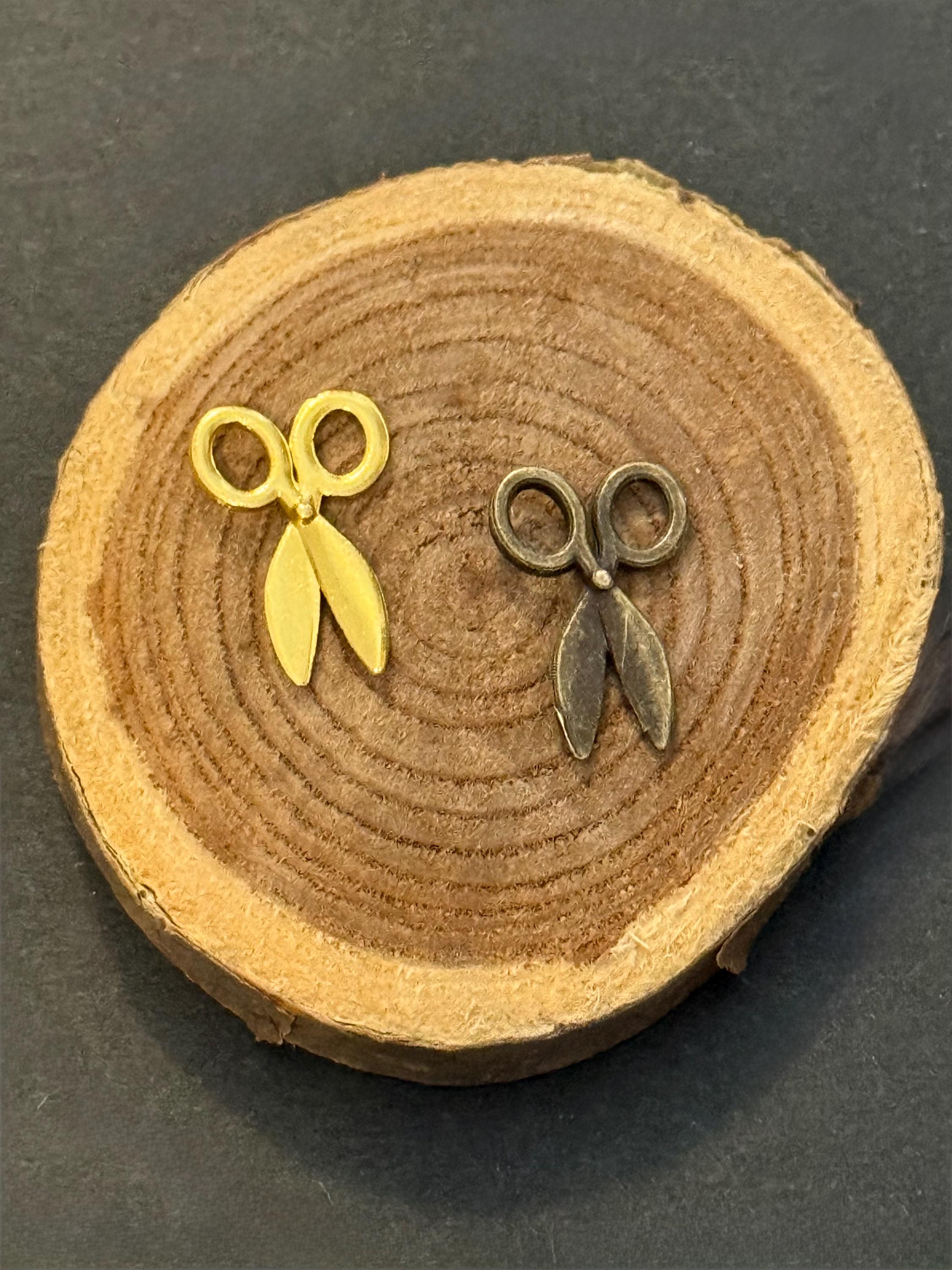 Miniature Dollhouse Vintage Scissor Set-1:12 scale