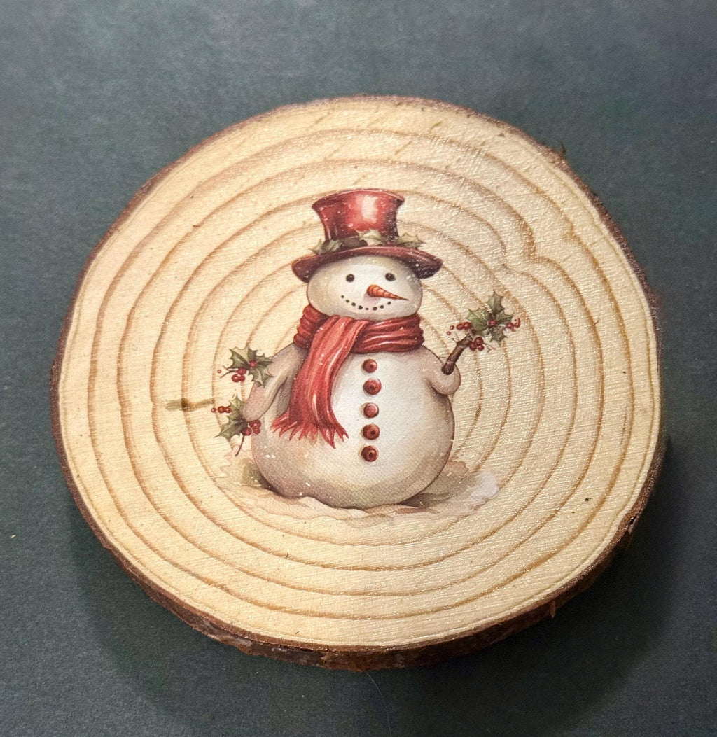 Coaster  set of 4- Vintage Christmas design