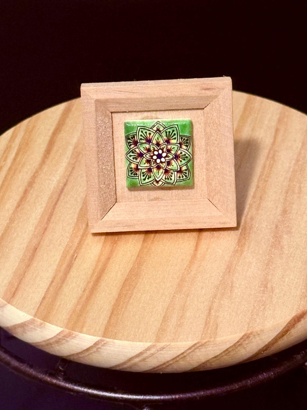 miniature tile frame art-1:12 scale