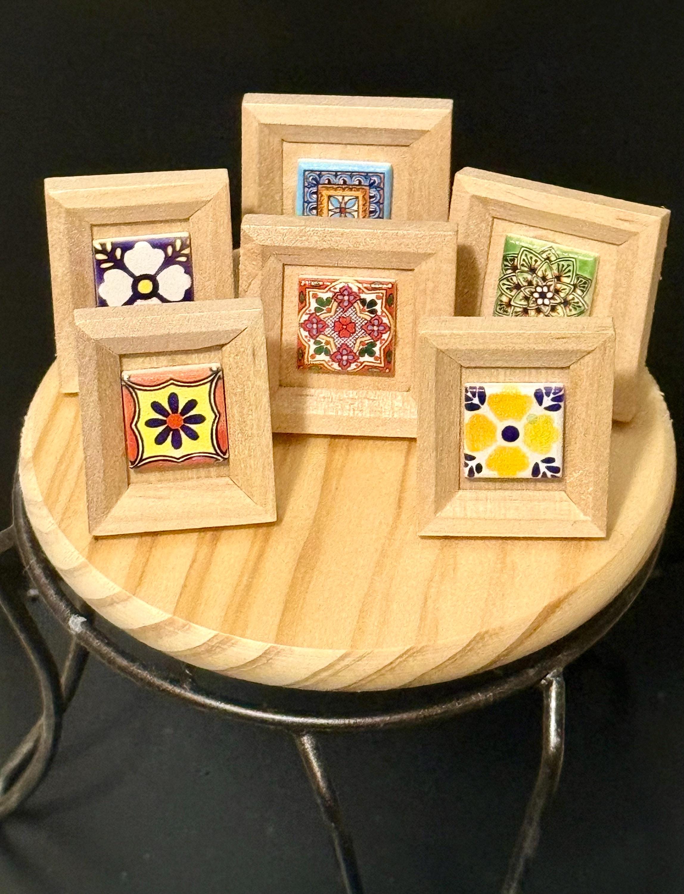 miniature tile frame art-1:12 scale