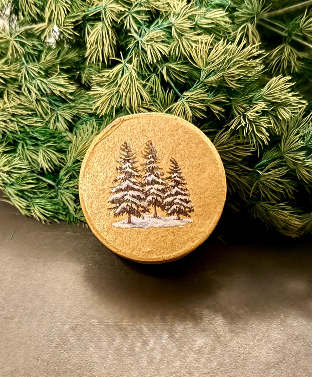Miniature Christmas tree and snowman theme Gift Box with miniature(s) inside