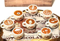Miniature Winter Coffee Latte Mugs