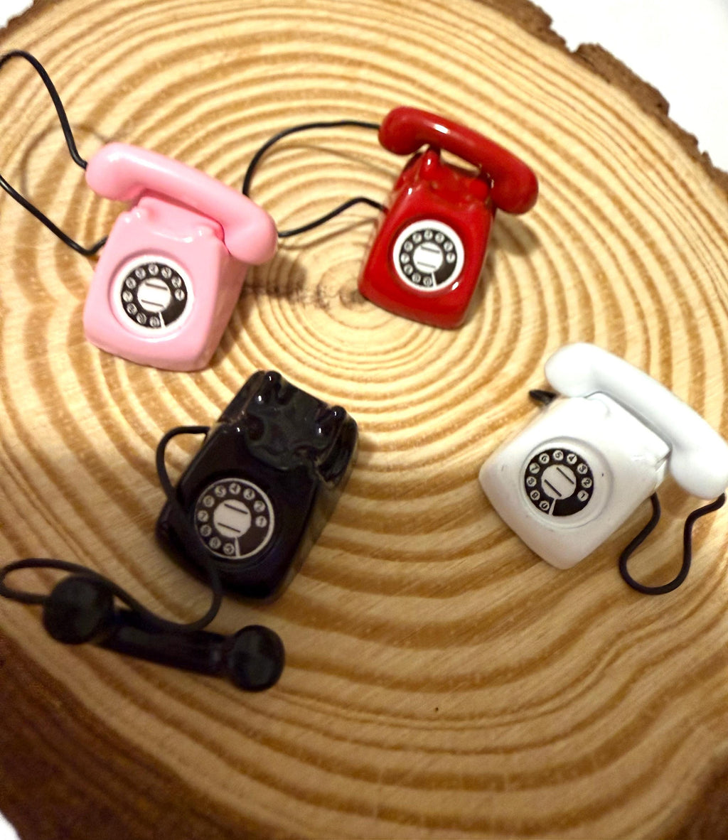 Miniature Telephone for Dollhouse