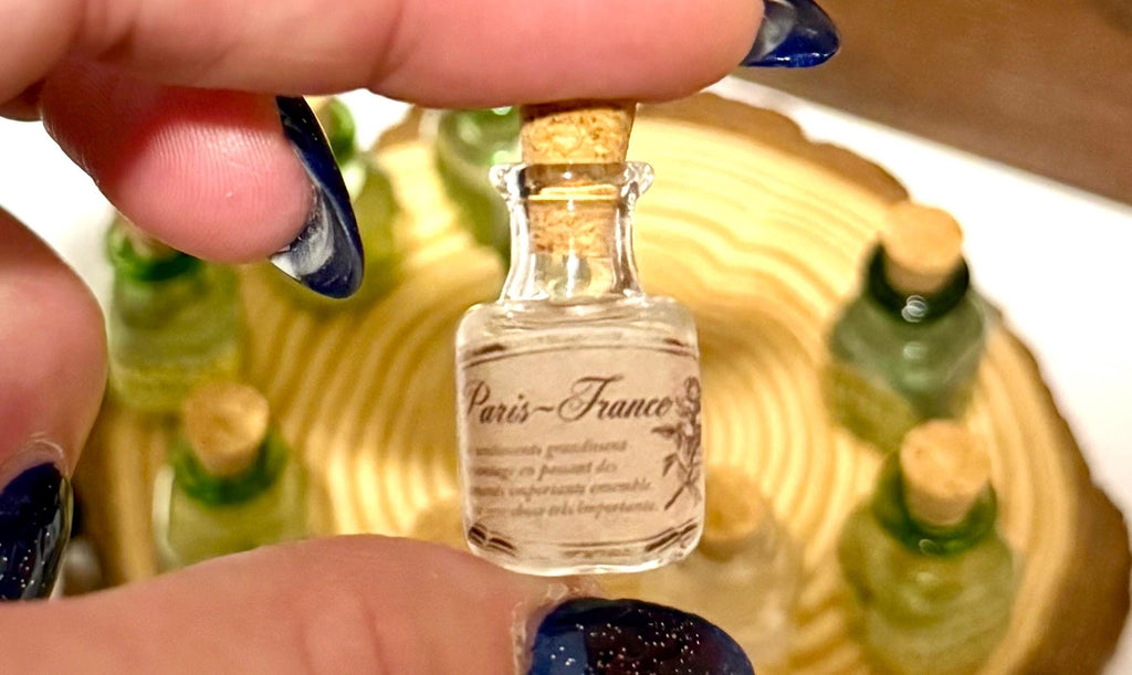 Miniature Vintage Designed Glass Jars