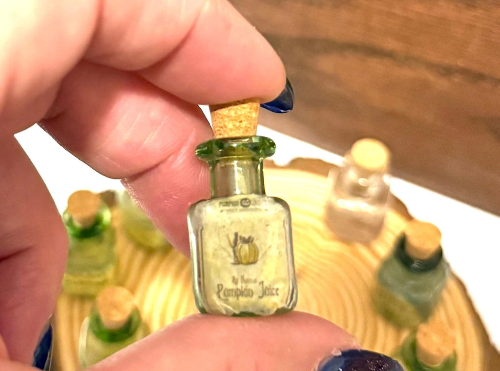 Miniature Vintage Designed Glass Jars