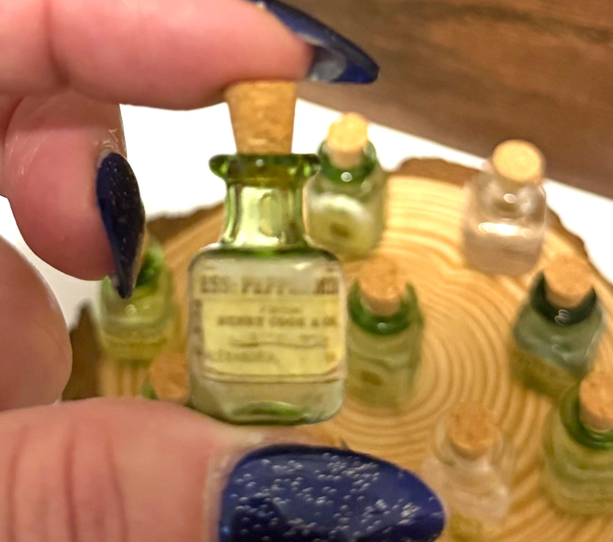 Miniature Vintage Designed Glass Jars