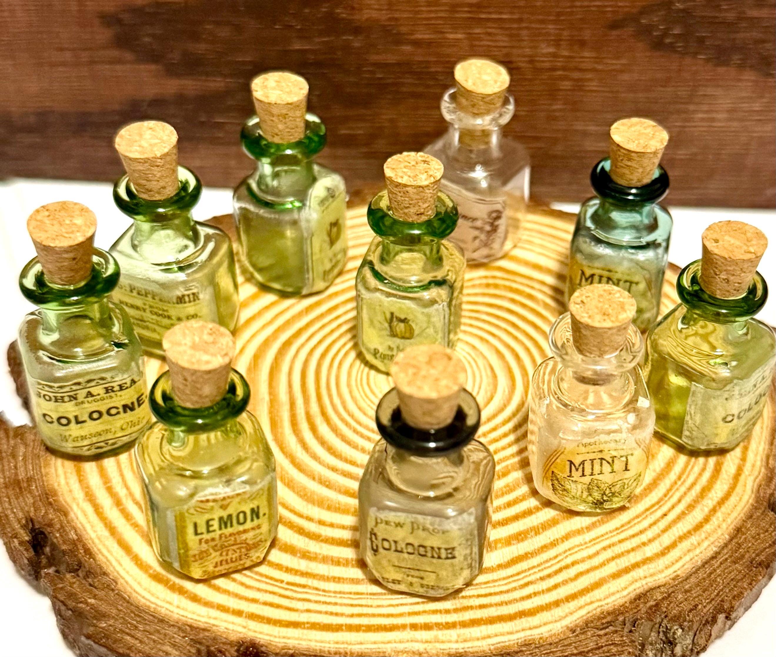 Miniature Vintage Designed Glass Jars