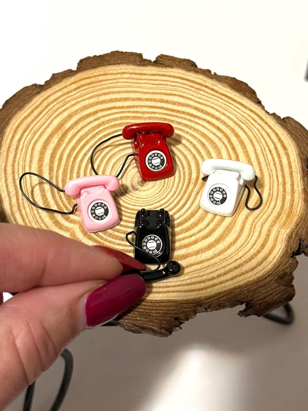 Miniature Telephone for Dollhouse
