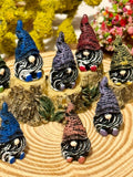 Miniature Woodland Gnome figurines