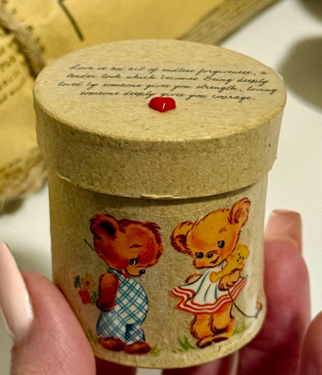 Miniature Paper Mache Valentines/Love themed Gift Boxes with Minis