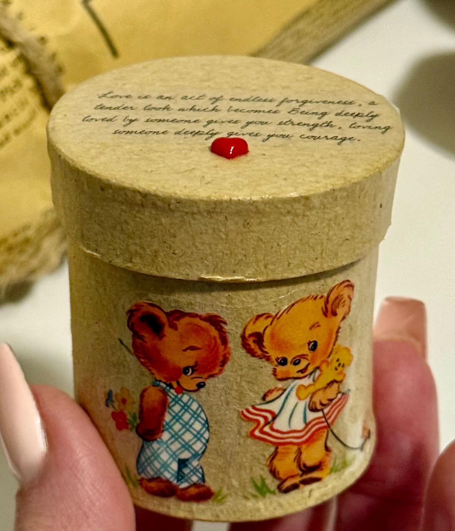 Miniature Paper Mache Valentines/Love themed Gift Boxes with Minis