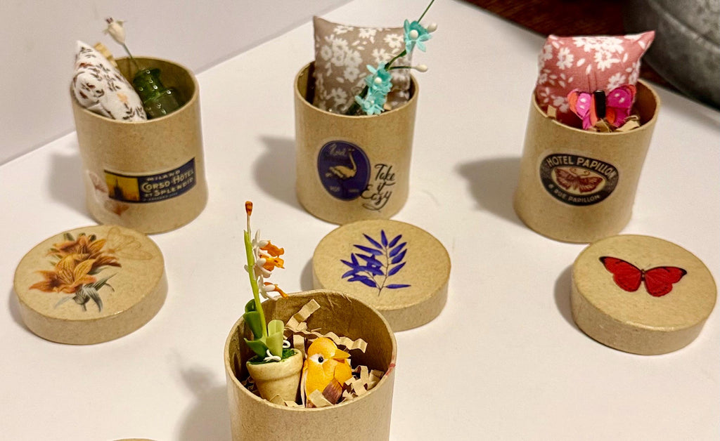 Miniature Travel and Stay Themed Gift Boxes with minis