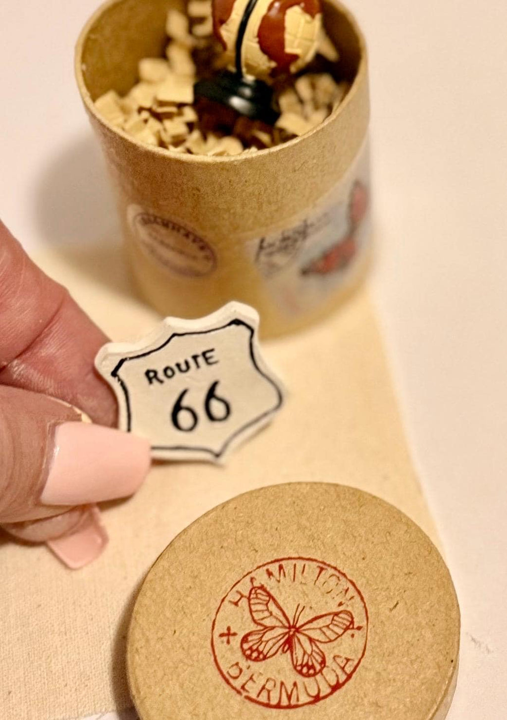 Miniature Travel and Vacation  Themed Gift Boxes with minis-Route 66