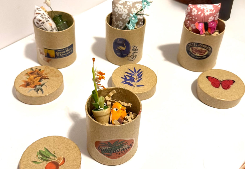 Miniature Travel and Stay Themed Gift Boxes with minis