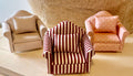 Dollhouse miniature chair with pillow-3 choices