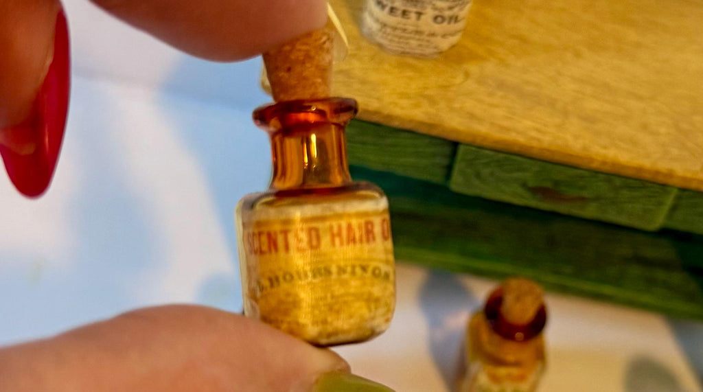 Miniature Vintage Designed Glass Jars