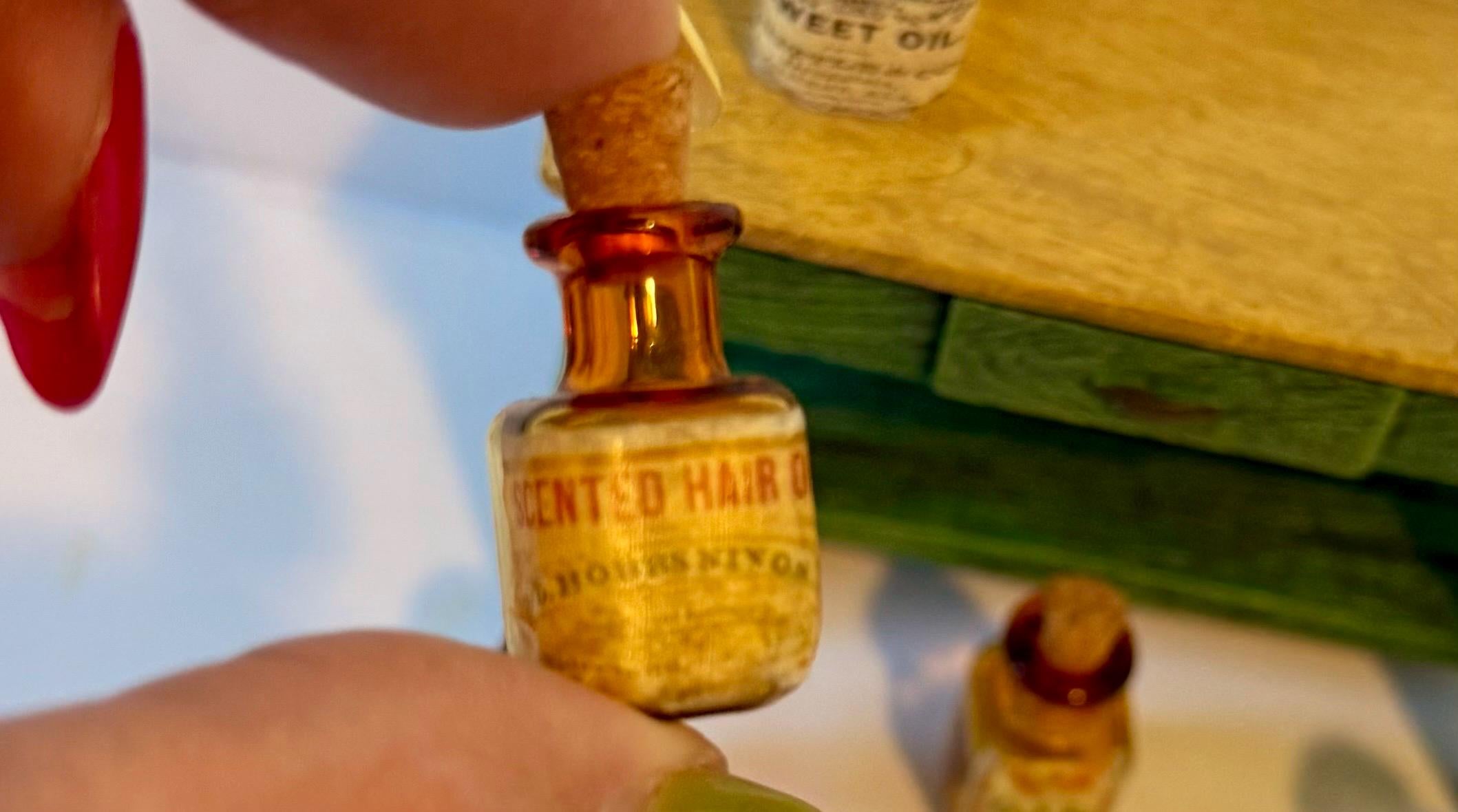 Miniature Vintage Designed Glass Jars