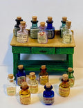 Miniature Vintage Designed Glass Jars