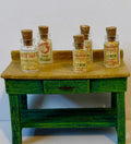 Miniature Vintage Designed Glass Jars