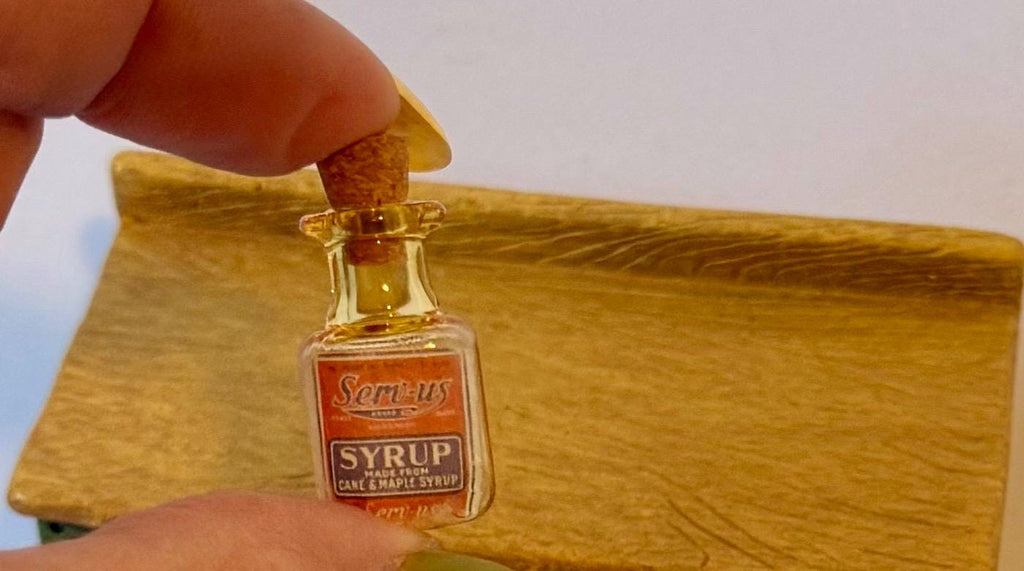 Miniature Vintage Designed Glass Jars