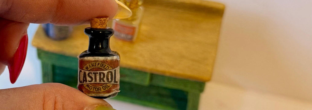 Miniature Vintage Designed Glass Jars