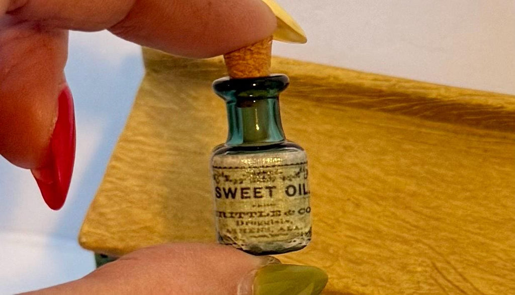 Miniature Vintage Designed Glass Jars