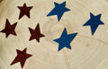 Miniature primitive/rustic Stars-set of 3