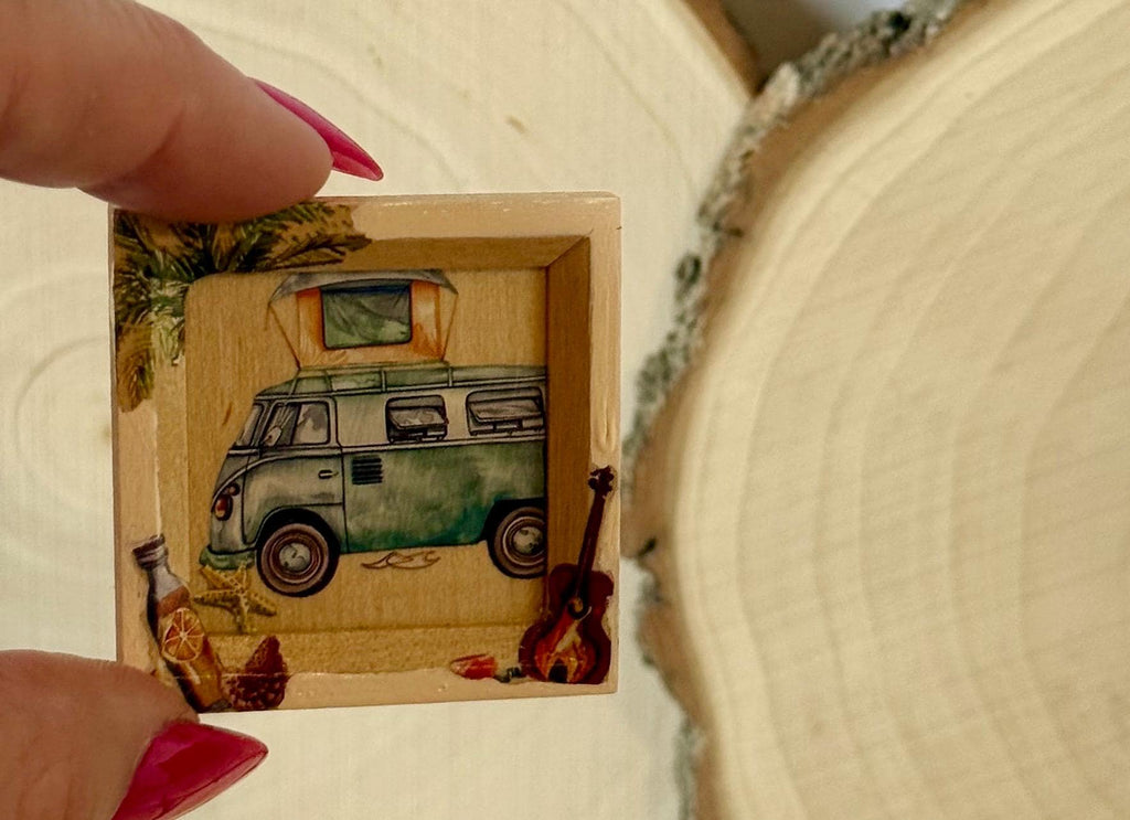 Miniature Picture frames with beach design