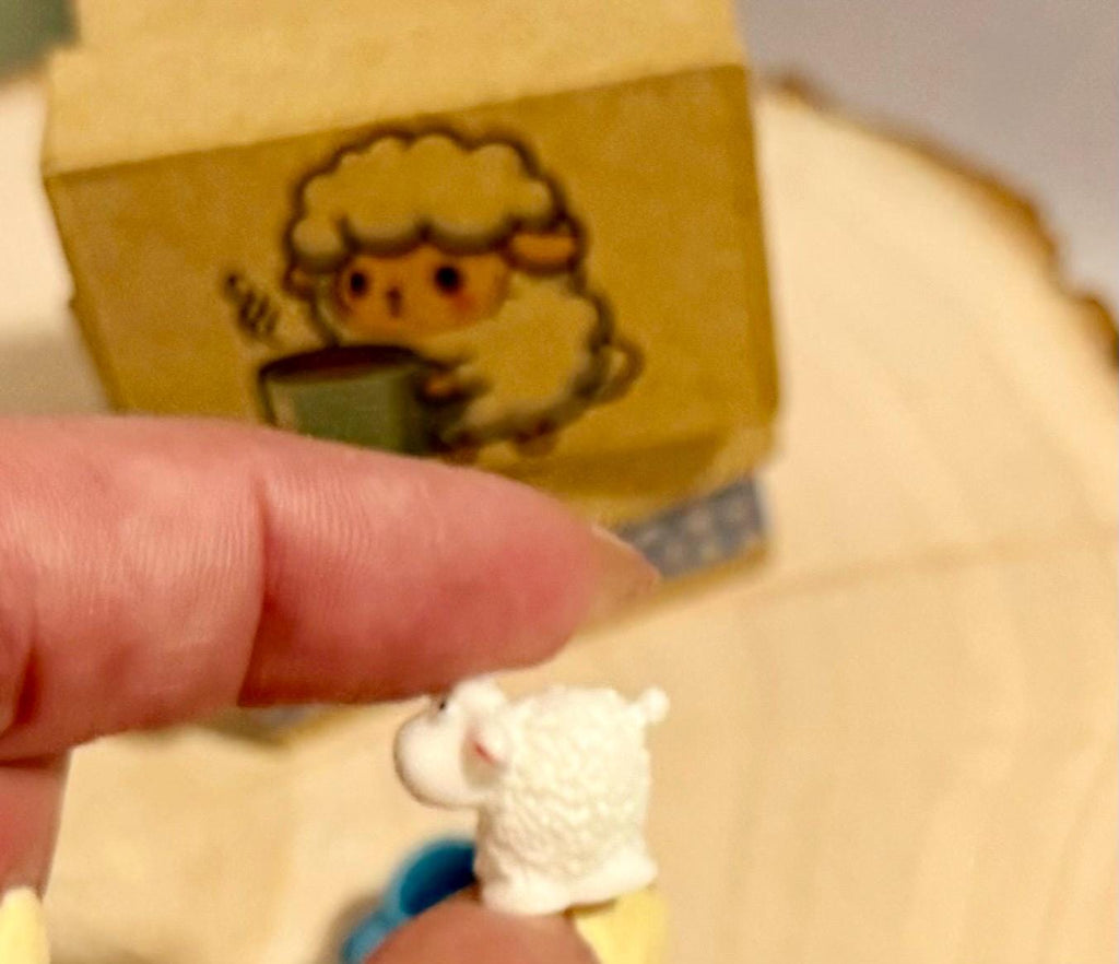 Miniature Sheep Gift Box: With miniatures inside
