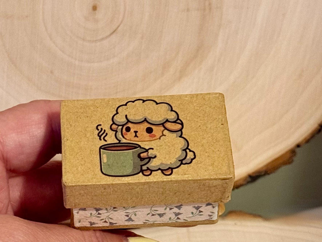 Miniature Sheep Gift Box: With miniatures inside