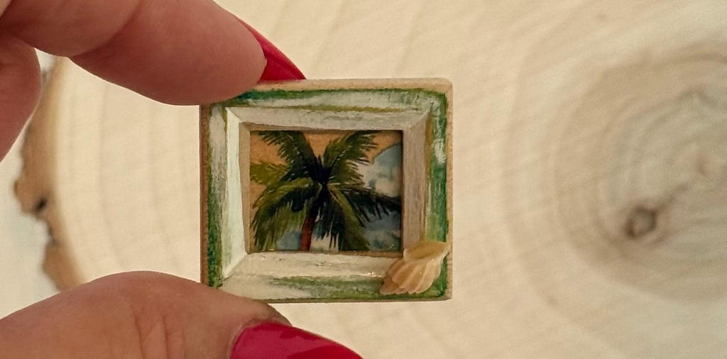 Miniature Picture frames with beach design