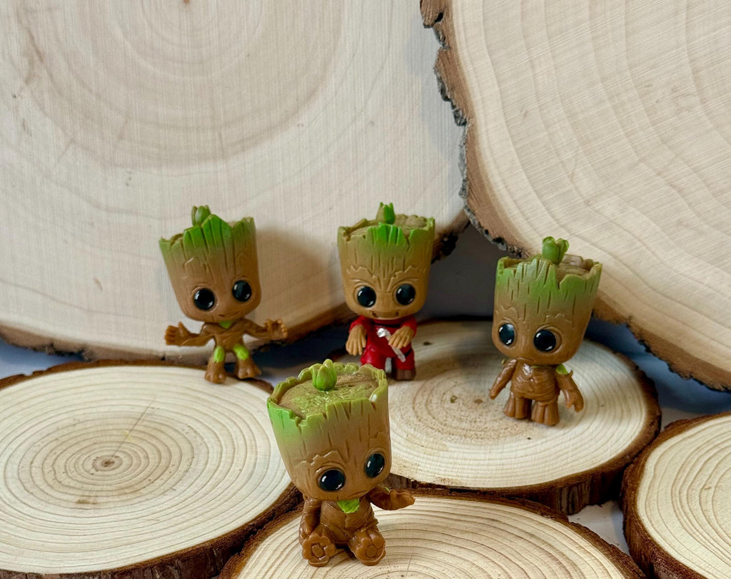 Miniature Marvel Groot figures-4 choices