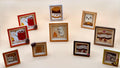 Miniature Graham Cracker S'mores  theme framed art