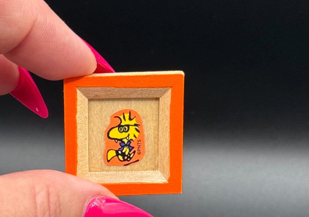 Miniature Picture frames with Halloween  Snoopy Peanuts design