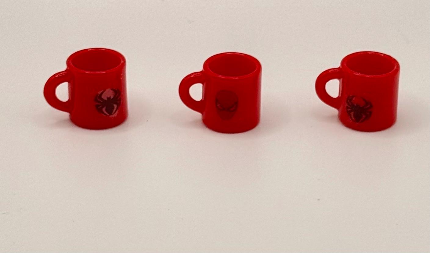 Miniature Spider-Man coffee mug/cup