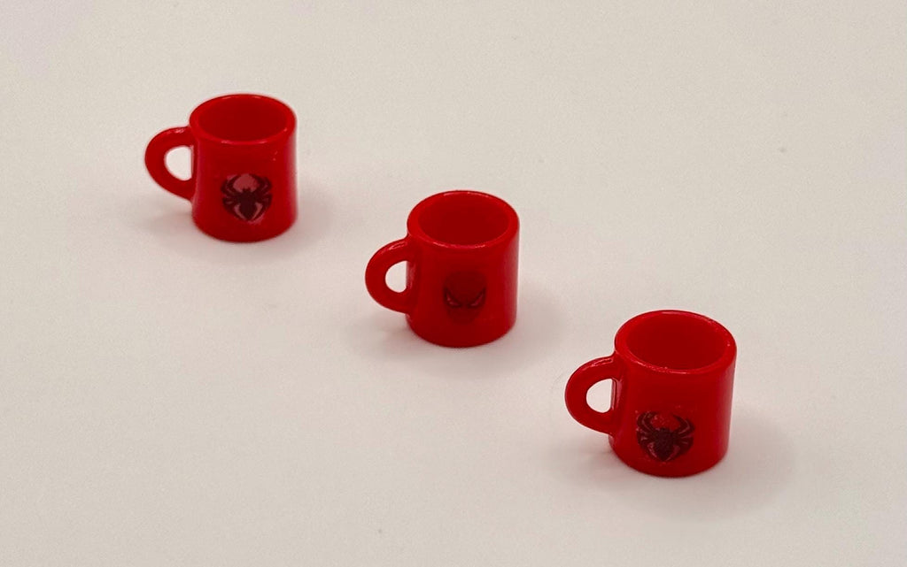 Miniature Spider-Man coffee mug/cup
