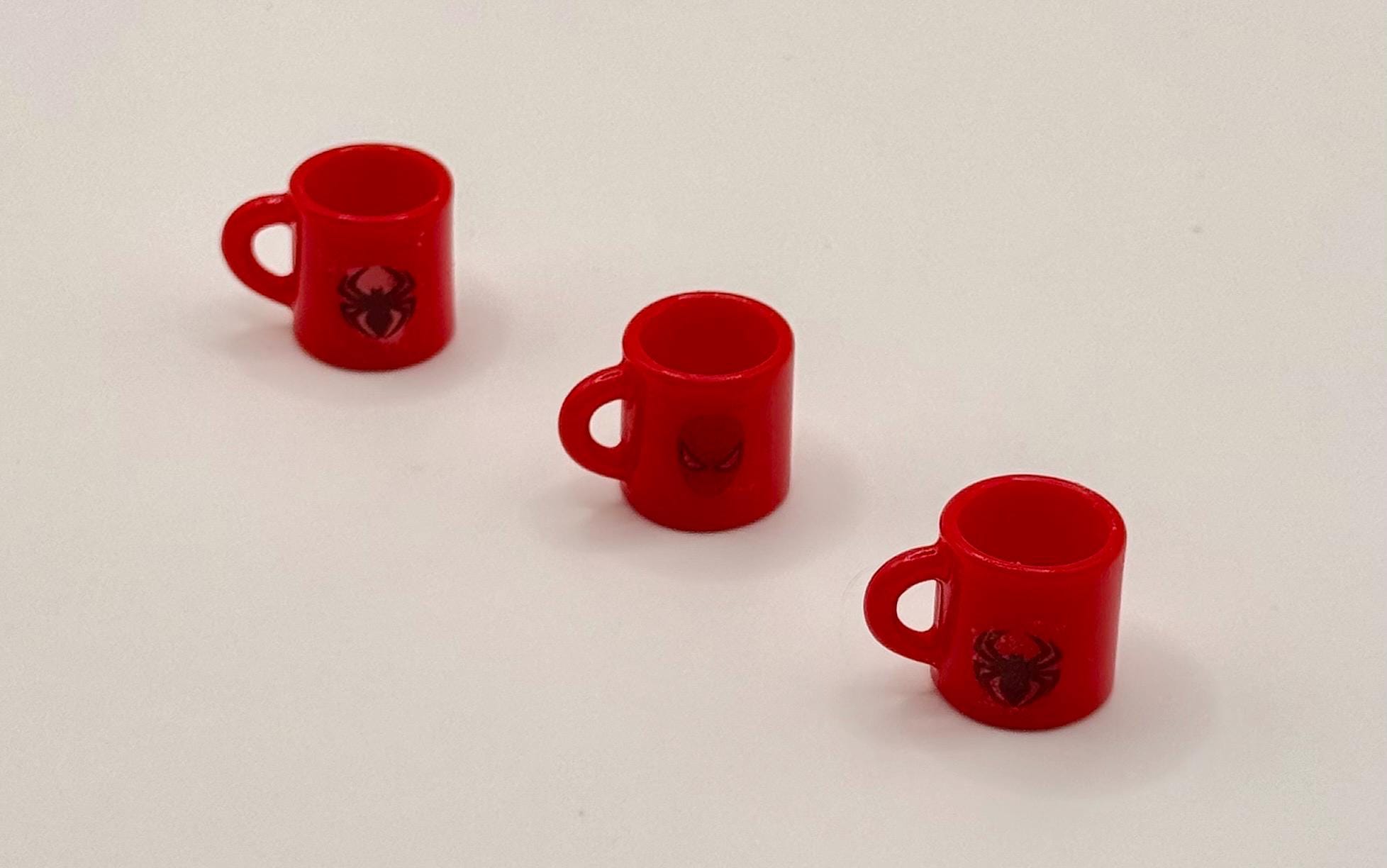 Miniature Spider-Man coffee mug/cup
