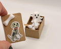 Miniature keepsake gift box- Cat,Dog, skeleton theme