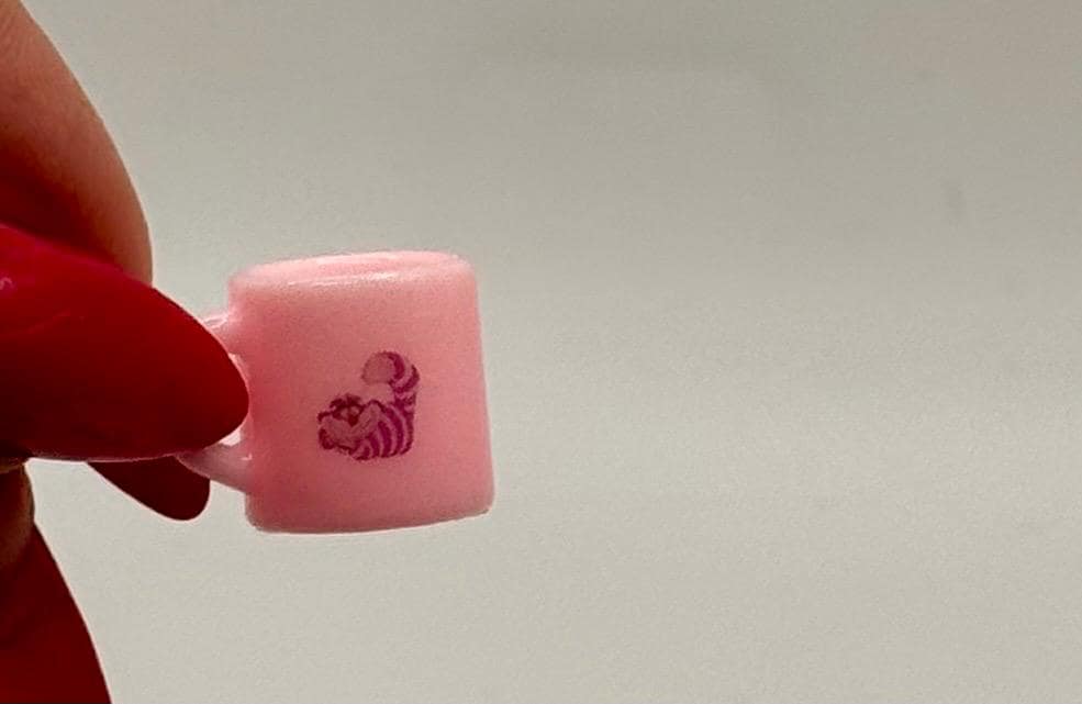Miniature Alice in Wonderland Coffee cups