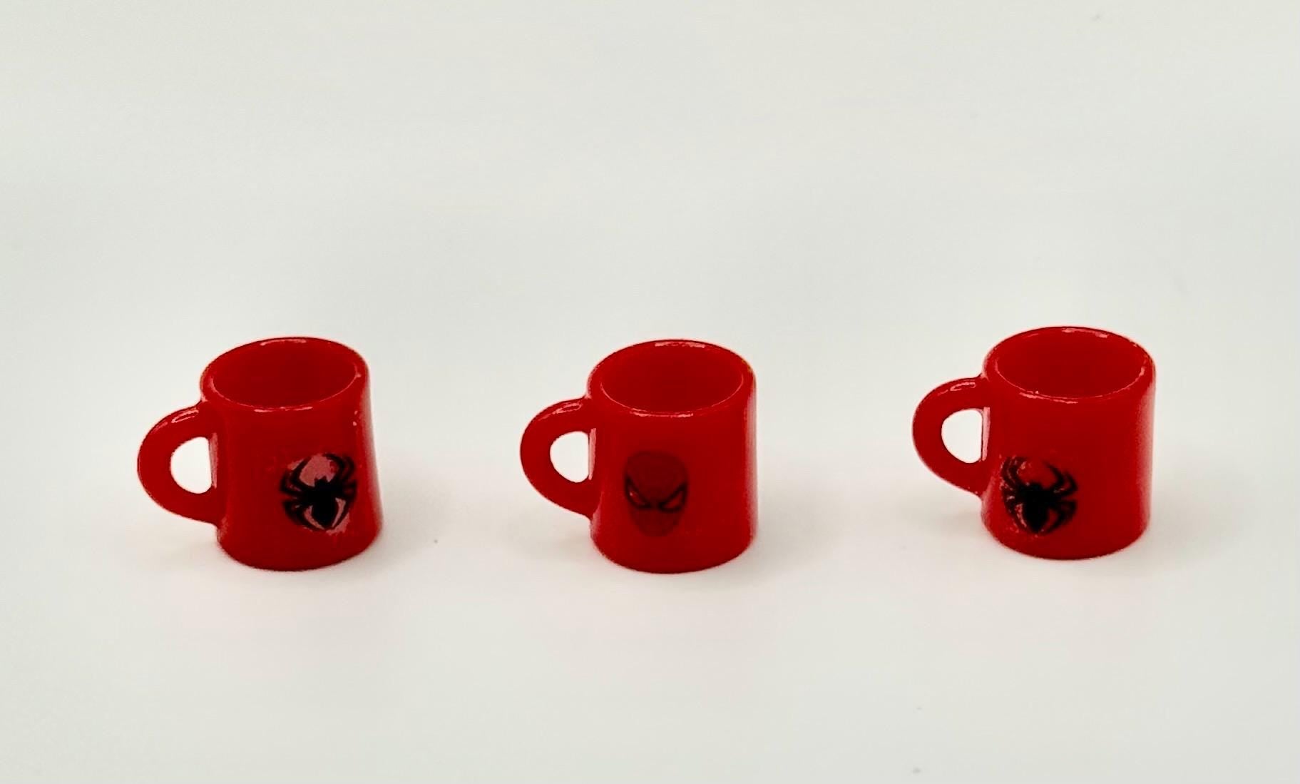 Miniature Spider-Man coffee mug/cup