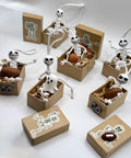 Miniature keepsake gift box- fun and sporty skeleton theme