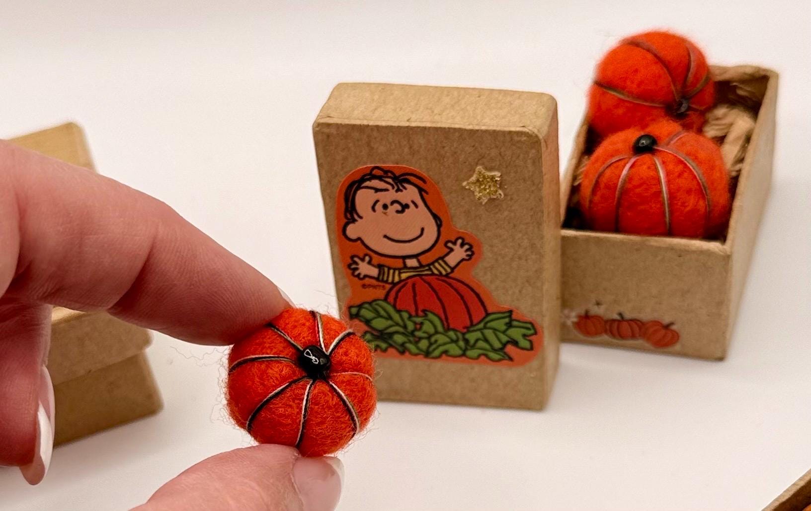 Miniature Snoopy Fall and Halloween keepsake gift box